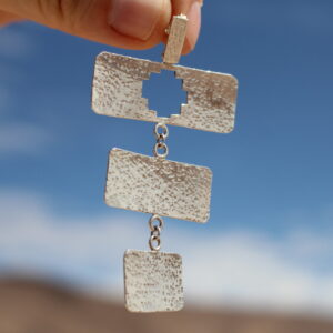 AROS CASCADA GEOMETRICA RECTANGULAR